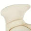 Chaise d'appoint moderne en polyester beige avec espace pour animaux de compagnie / rangement - capacité de 330 lb, chaise longue de salon, conception élégante et durable-134646774