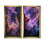 «Ethereal Dream of Nebula I», art mural sur toile, astronomie, 2 pièces-1817985531-1817985532