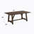 Dark Oak Finish Dining Table