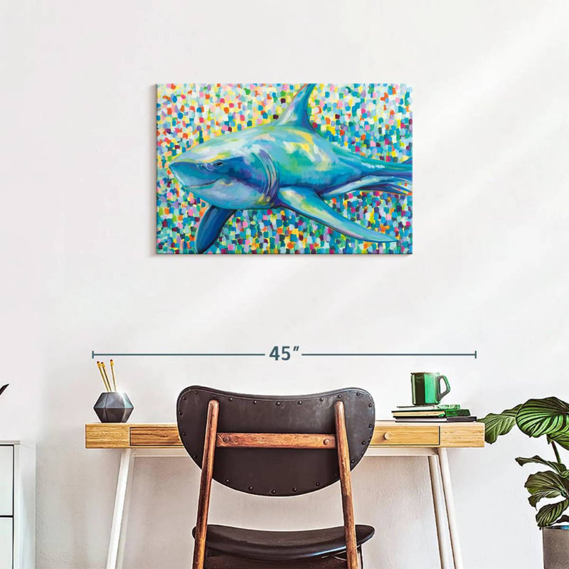 Brampt Chatham Shark, 20" H x 30" W