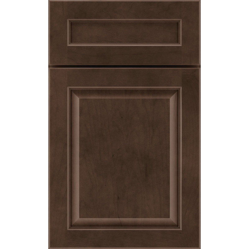 Dwelling Value Greystone Door Sample, Toasted Spice/Stone Glaze, Maple