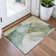 Machine Washable Indoor/Outdoor Xhevrie Aloe Rug