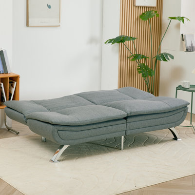 Single 135cm Upholstered Convertible Sofa