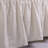  Stone Washed French Linen Ruffled 16 inch Bed Skirt-89439665-89439671