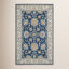 Tapis bleu en laine touffeté à la main Onca-11149519