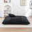 Black Lazy Lounger, Bean Bag, Soft Foam Filler, Removable Cover, Corduroy, Family Gatherings Leisure Venues-163603623