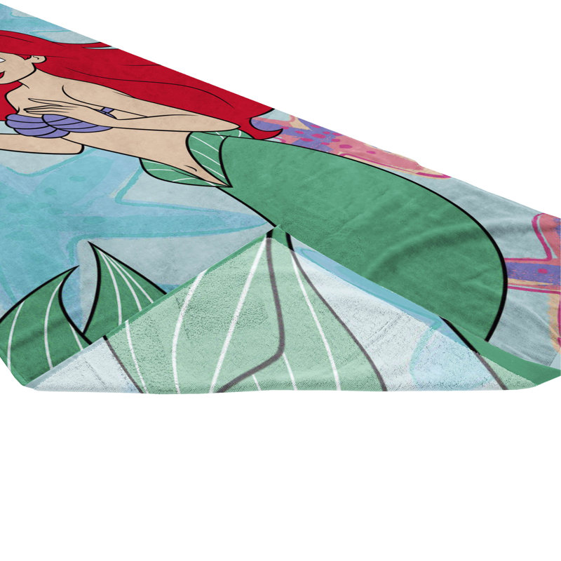 Disney The Little Mermaid - Shell-abrate 100% Cotton Beach Towel