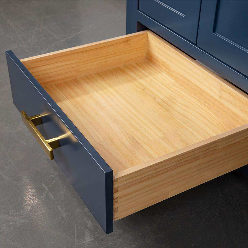 Steve 36" Single Bathroom Vanity, Monarch Blue
