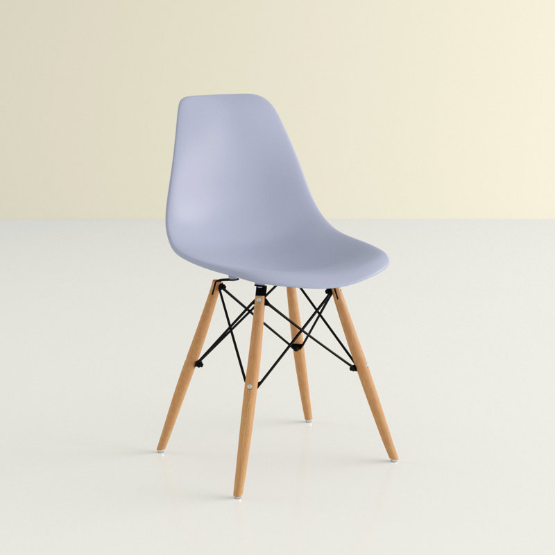 Chaise d'appoint Demello, Gris, 1