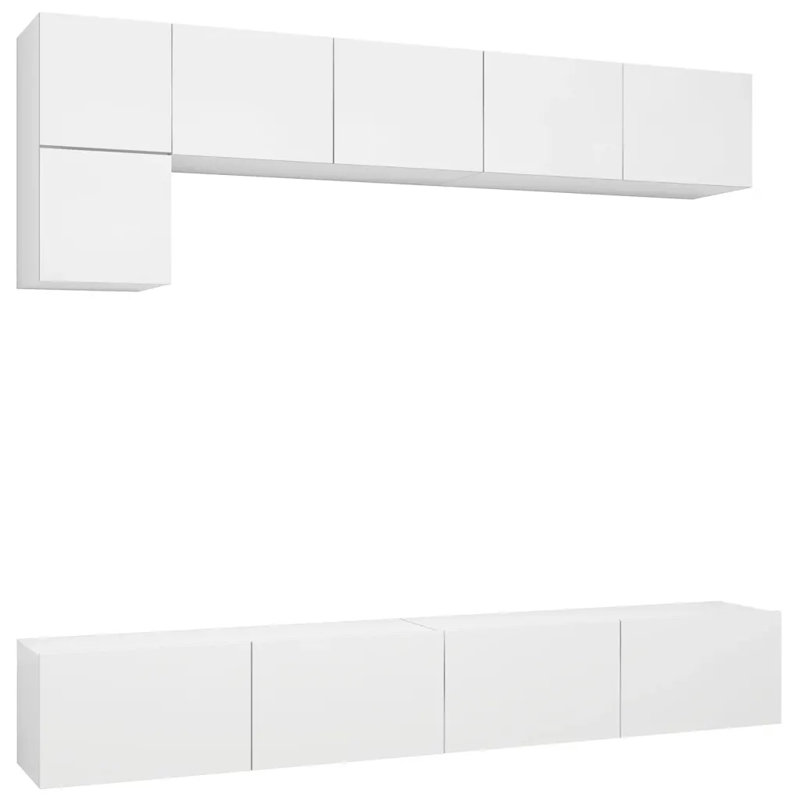 Azaylia TV Stand for TVs up to 43", White