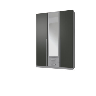 Lalizar 3 Door Manufactured Wood Wardrobe
