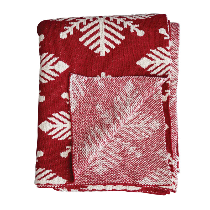Knitted Throw Blanket
