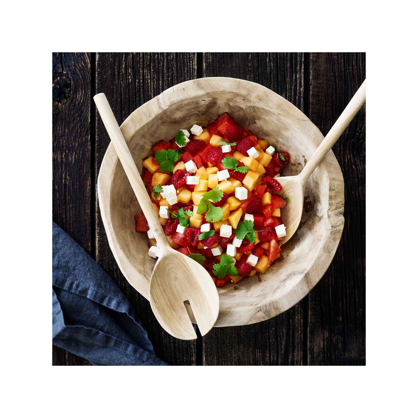 Layton Teak Salad Bowl