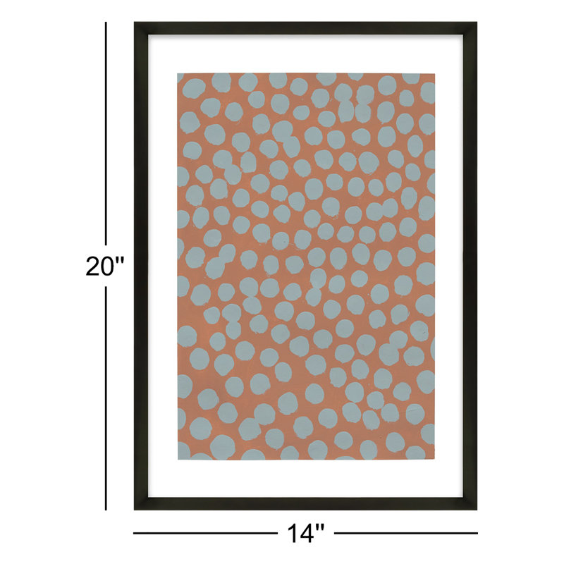 Terra Cotta Painting by Michela Sorrentino, Black, 20" H x 14" W x 1.25" D