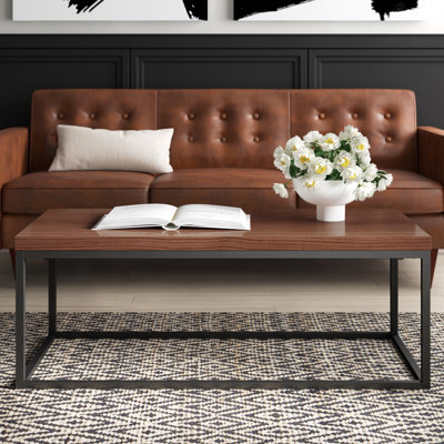 Mcfadden Solid Wood Top Coffee Table
