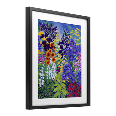 Color Companions Assortment Framed Print Under Glass, design by Lee Ann Zirbes