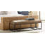 Finley Leather Bench