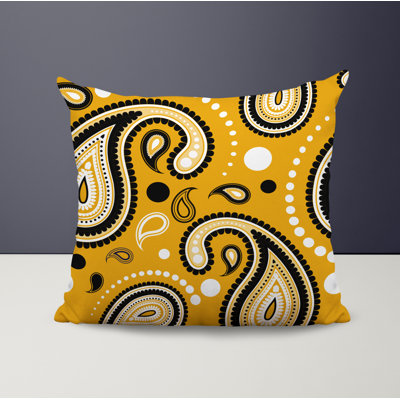 Outdoor Reversible Throw Pillow