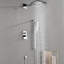 Système de douche à pluie à valve brute