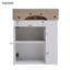 Meuble-lavabo mural simple flottant moderne pour petite salle de bain