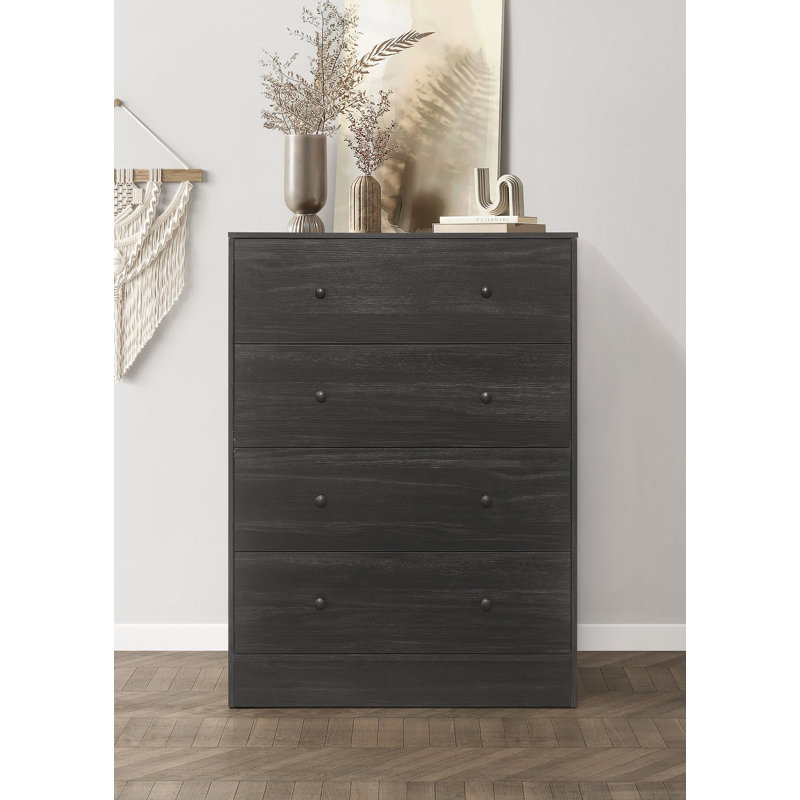 Commode 4 tiroirs Brytin, Gris