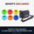 Plastic Disc Golf with Carrying Case