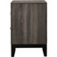 Table de chevet 2 tiroirs Grey Oak