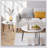 27.56'' Round Nesting Coffee Table Set of 2, Circular Nesting End Table Set-308316429