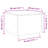 Coffee Table With LED Lights 19.7"X19.7"X15.7"-1663289212