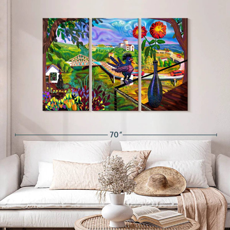 Gillard Zipolite, 32" H x 50" W