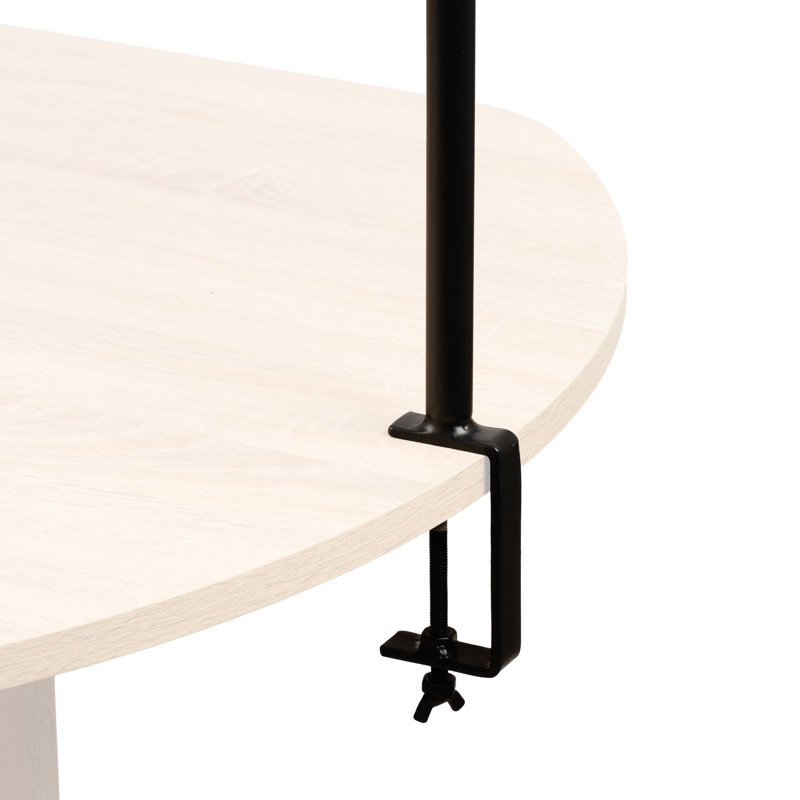 Over Table Display Rectangular Frame, 250cm H x 90cm W x 3cm D, Black