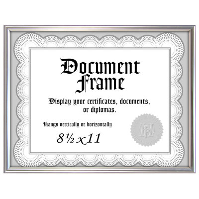 Bellantoni Beveled Picture Frame