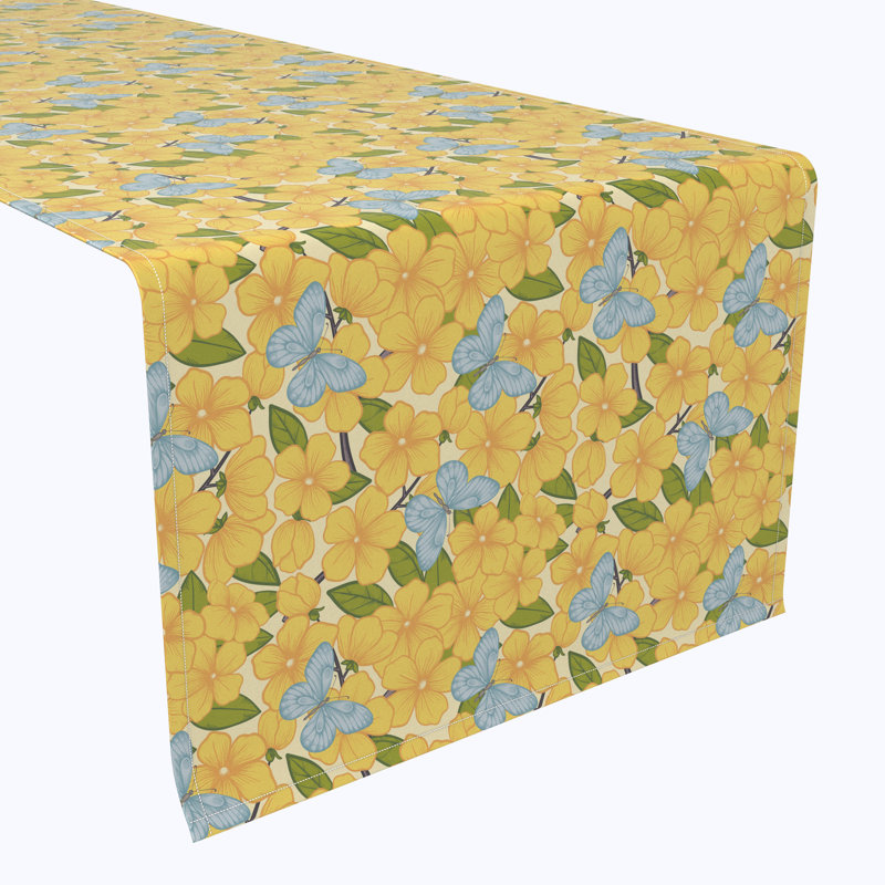 Floral Table Runner, 108" x 14"