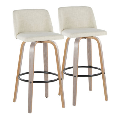 Swivel Upholstered Counter Stool