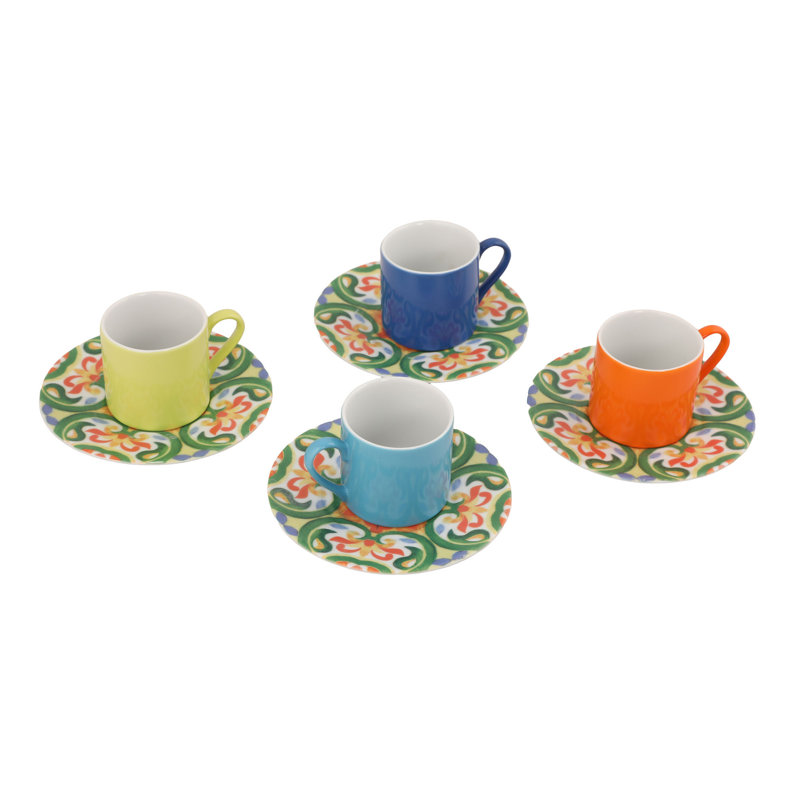 Ensemble tasse à café et soucoupe