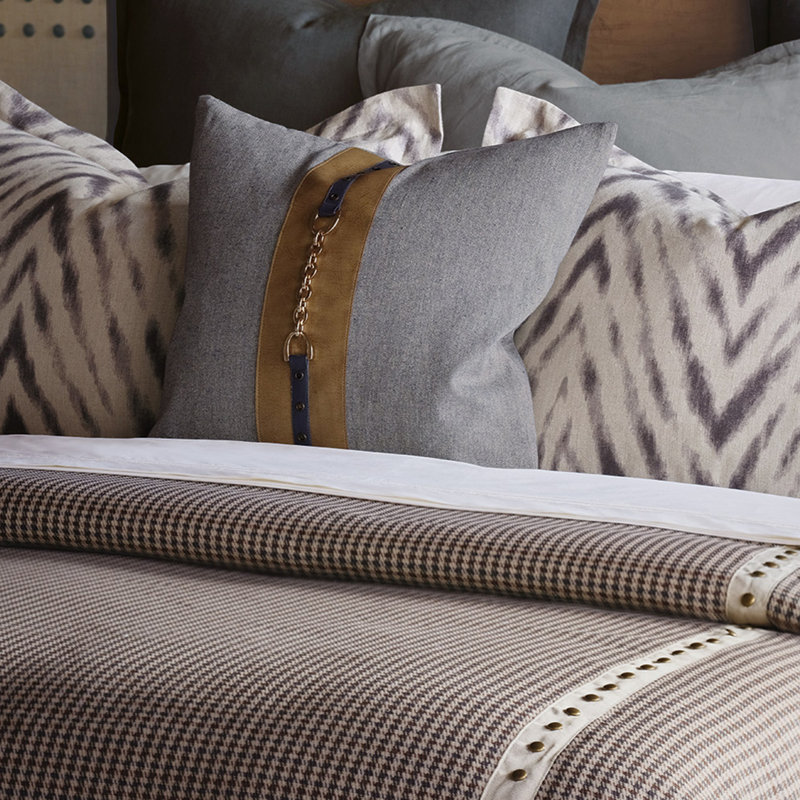 Arthur Square Pillow Cover & Insert, Down