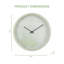 Horloge murale 12 po Rilven