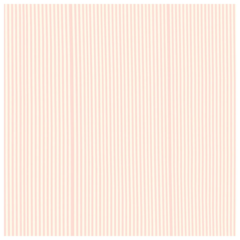 Toile tendue à rayures verticales roses en plusieurs tailles, 16 po x 16 po