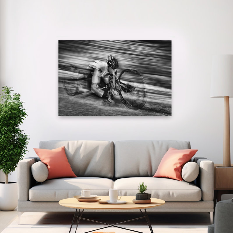 Impression d'art mural contemporain haute vitesse, 40" H x 60" W