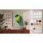 Pear in Geometry Botanical - Wrapped Canvas-935788508-935788513