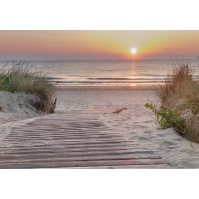 Wandbild Strand 2,19 m x 312 cm