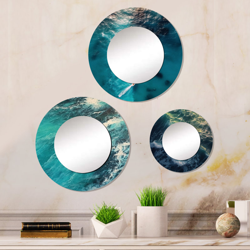 Ensemble de miroirs 3 pièces élizama