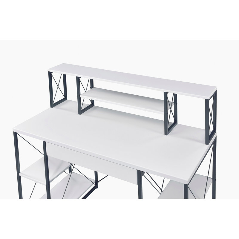 Bureau d'écriture Amiel, Blanc/Noir