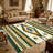 1PC Southwestern Aztec Geometric Striped area rugs for Living Room, Soft and Comfortable, easy-to-maintain, machine washable Indoor floor mat, Under Table Farmhouse suitable for Dining Room, Bedroom, Entryway, Kitchen, Patio.-2060384308