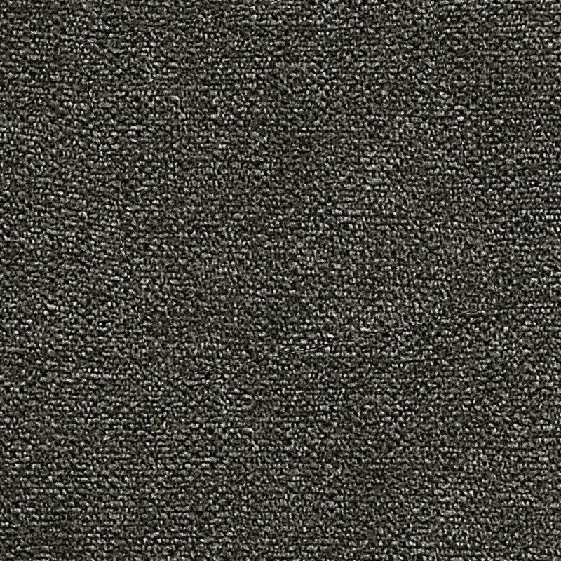 Ensemble de canapé modulaire en chenille gris modulaire de 7 pièces avec 3 pièces de coin, 3 fauteuils sans accoudoirs et 1 contreplaqué de repose-pieds
