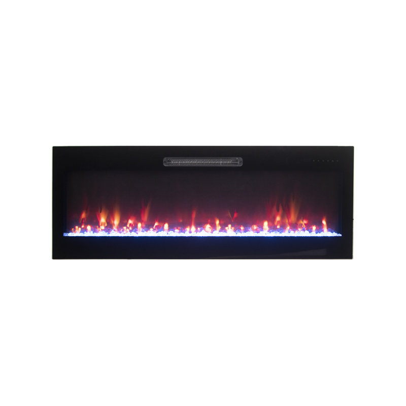 Amantii Evolution 4220 Evolution Linear Electric Fireplace by Fire&Ice, smart, 3 speed motor, remote, multi colored