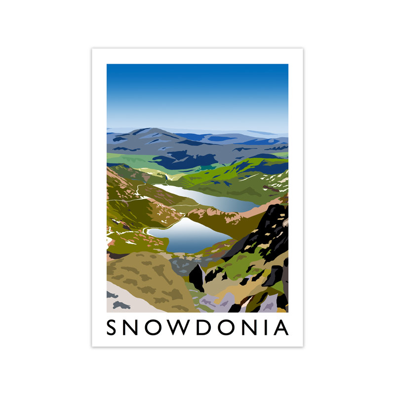 Snowdonia by Richard O'Neill - Print, 841 cm H x 594 cm W x 3 cm D