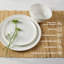 Mirabel 12-Piece Lightweight Chip-Resistant Bone China Dinnerware Set, Service for 4
