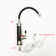 3000W Heating Faucet Instant Hot Water Electric Faucet With LED Digital Display (US Plug 110V) Use With 0.8" Fittings 27.3X4.3X2.2" 10180-FAUCET