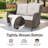 Schutt 51.18'' Wide Straight Loveseat with Cushions-790269867-790269864